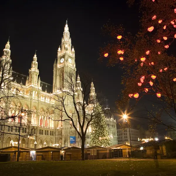 Vienna - tower of town-hall