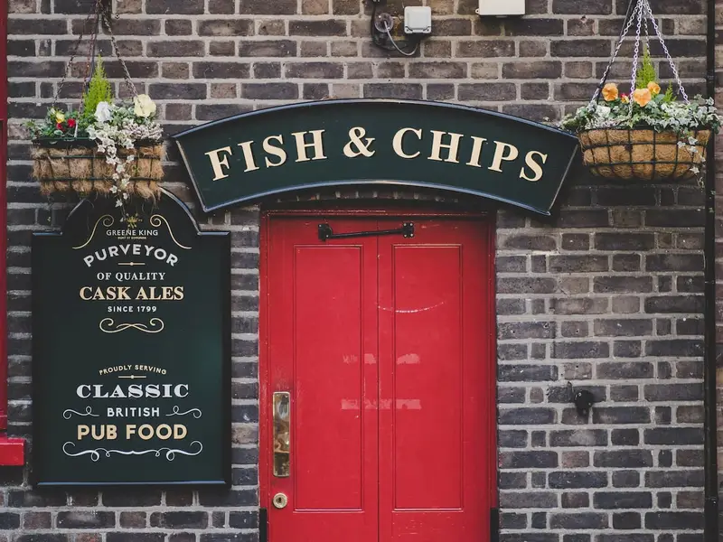 Pub Food Fish & Chips Λονδίνο