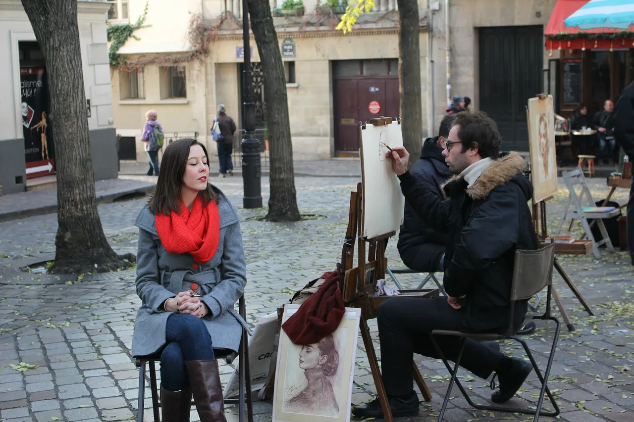 montmartre-paris-france-painter